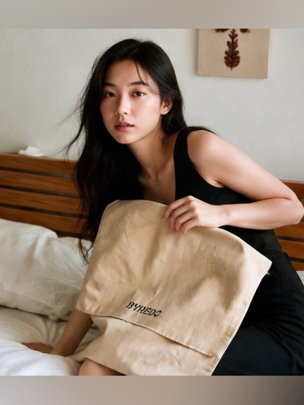 Byredo Large Dust Bag, organic cotton blend